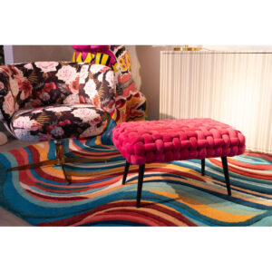 Bench Weave Pink 66cm